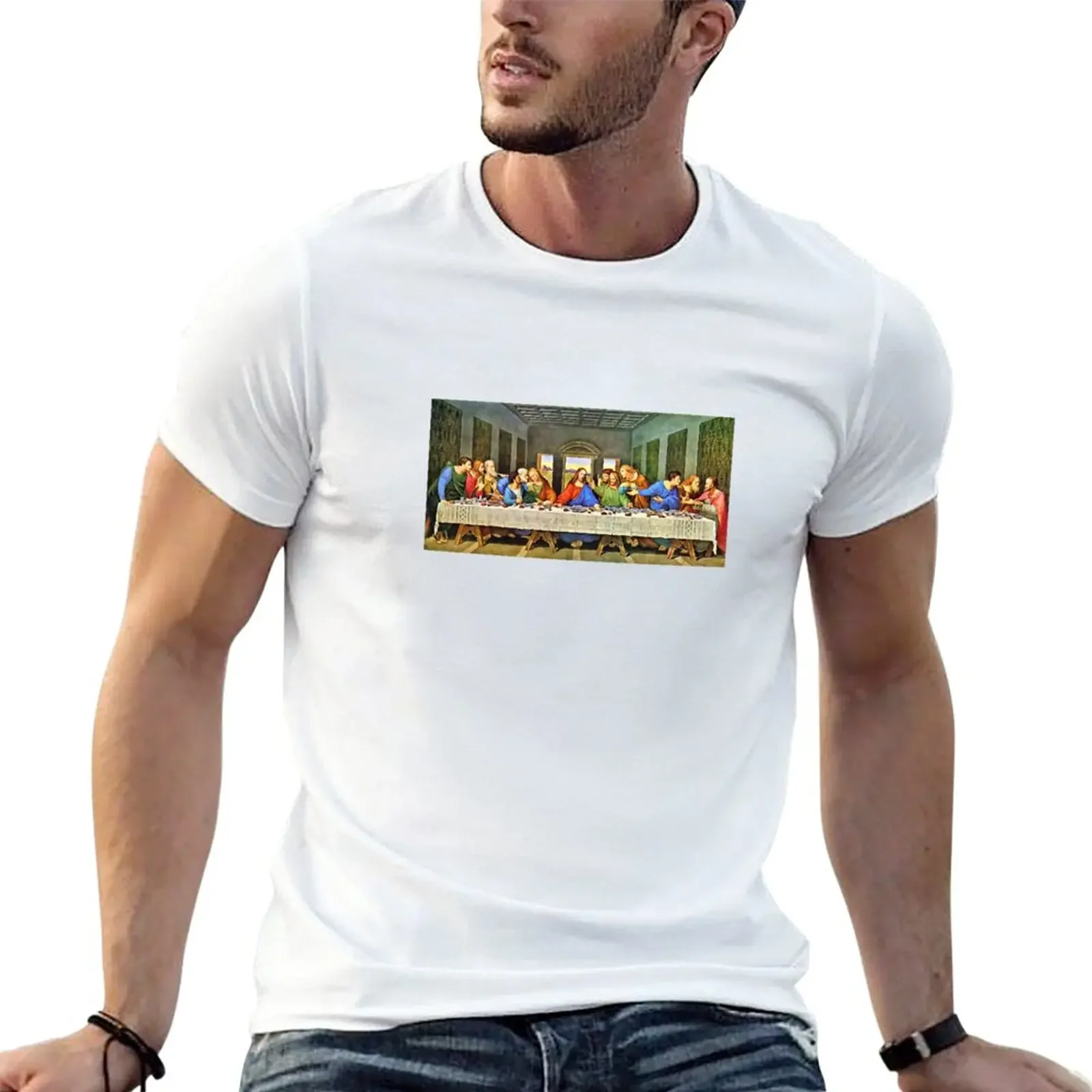 

The Last Supper T-Shirt sublime graphics quick drying Men's clothing