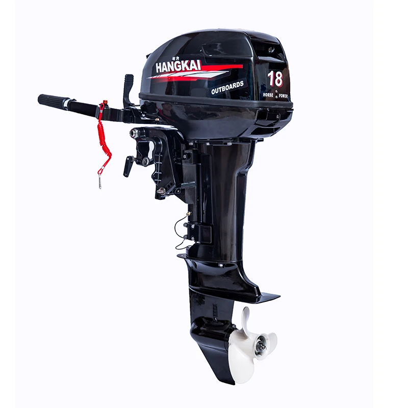 

Two-stroke 18hp Gasoline Outboard Engine Thruster Outboard Engine Marine Engine Rubber Boat