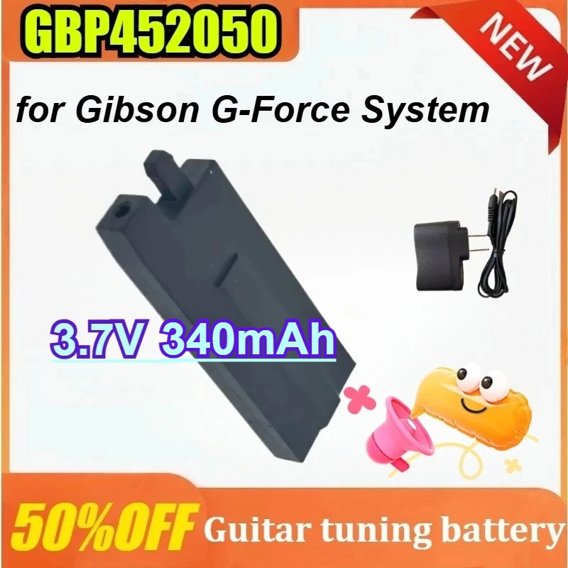 

New 3.7V 340mAh for Gibson G-Force System GBP452050 Battery