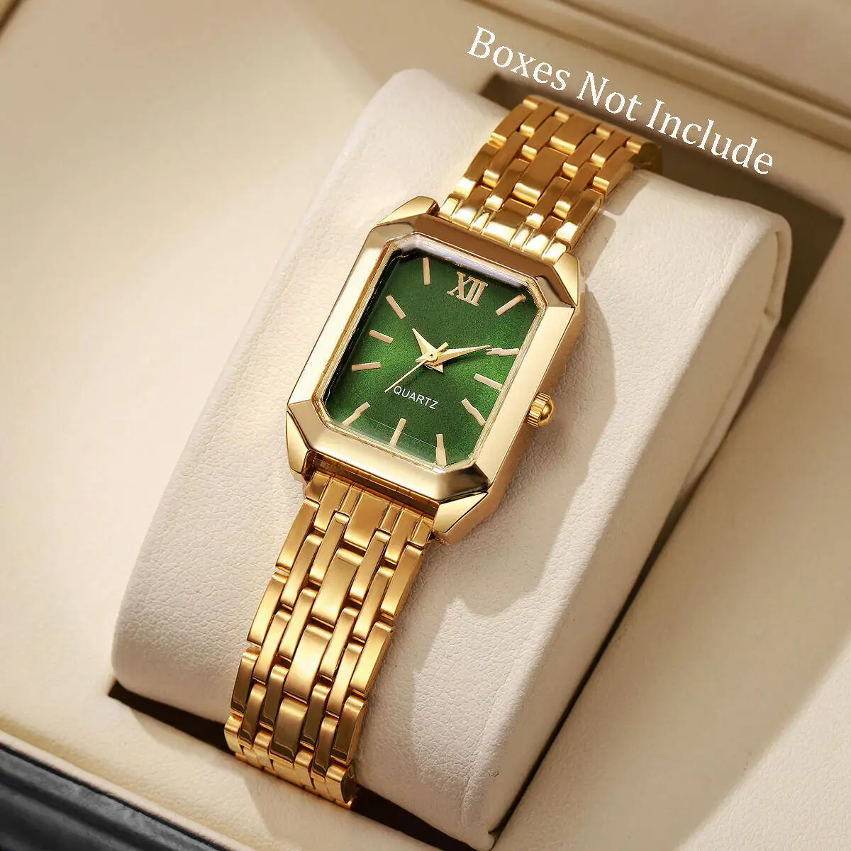 Fashion Rectangle Women Watches Casual Ladies Analog Quartz Wristwatch Girls Clock Reloj Mujer(Without Box)