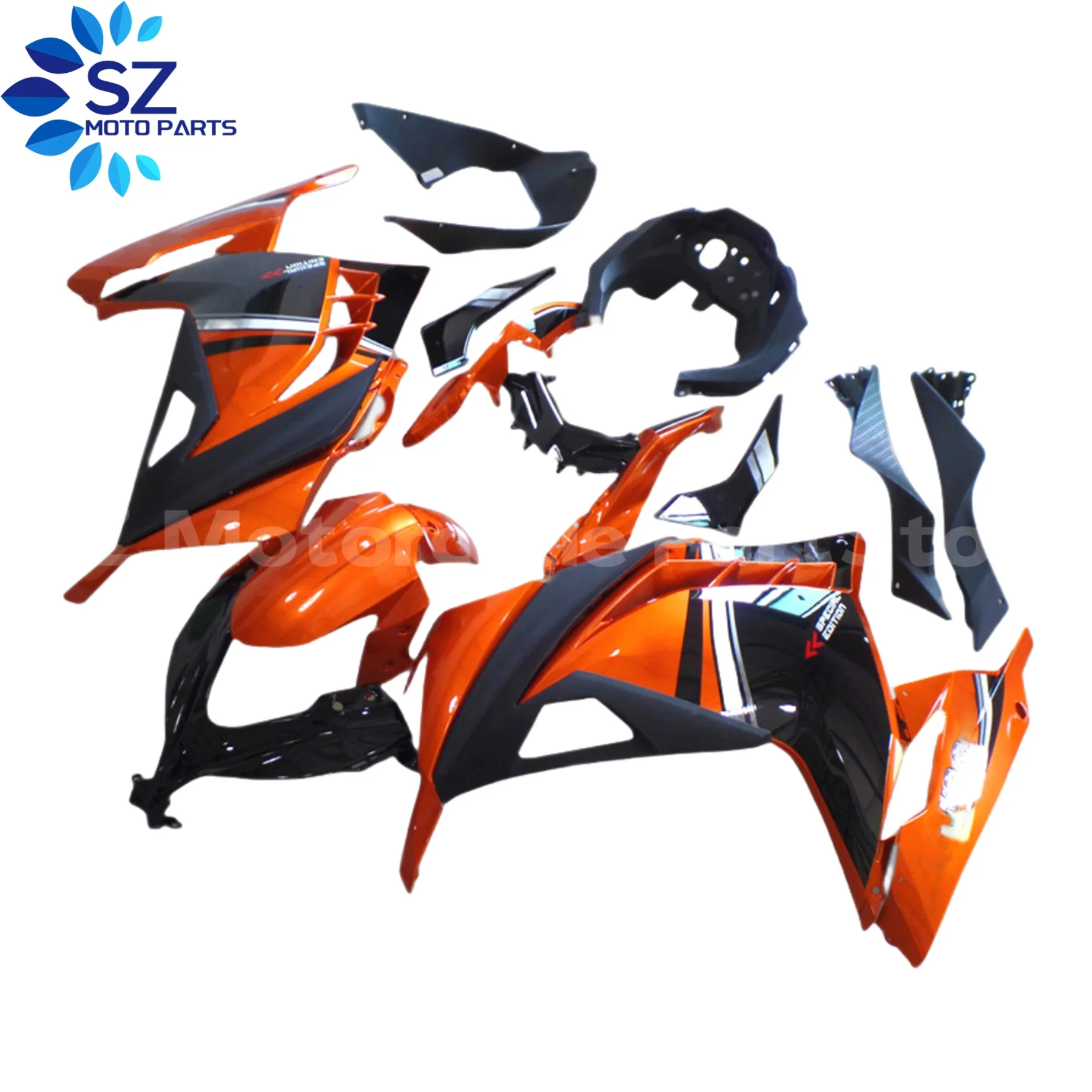 

New ABS Motorcycle Fairing kits Fit for Ninja ZX-300 EX-300 2013 2014 2015 2016 2017 2018 EX300 ZX300 13-18 fairings kit