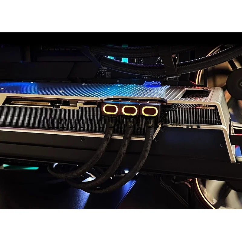

Кабель-удлинитель Side Out для видеокарты GPU8PIN, одножильный, для подключения к компьютеру
