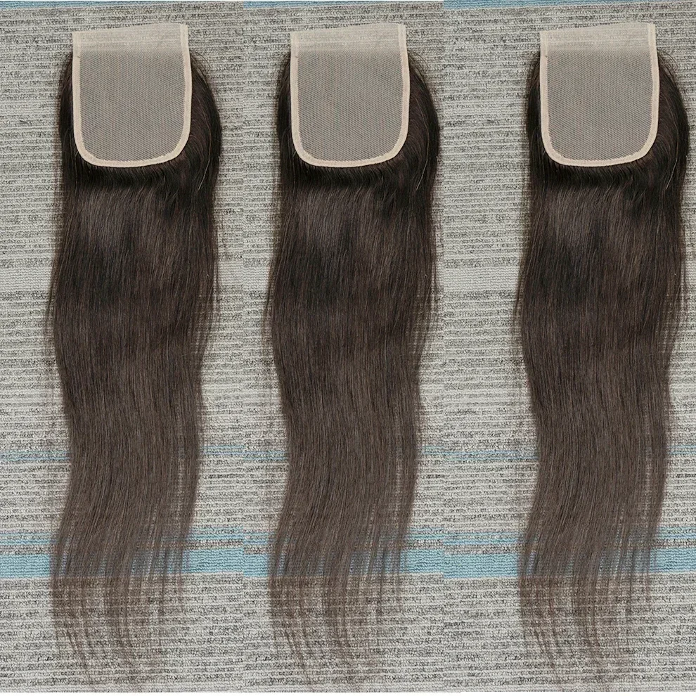 Hd Swiss Lace Closure Lace Frontal 4x4 5x5 13x4 13x6 Brazilian Hair Closure Human Hair Weave Bundles with Closure