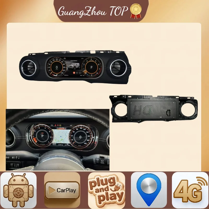 GuangZhou TOP For Wrangler 2018 2019 2020 2021 2022 12.3