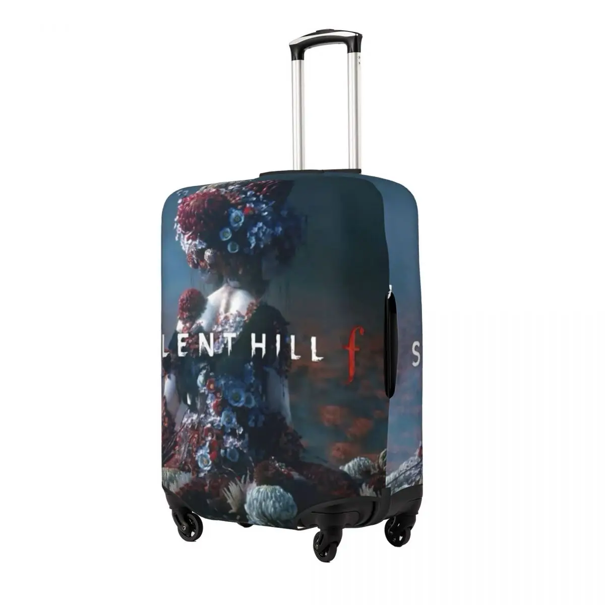 Silent Hill F 2025 Game Suitcase Cover Business Protection Holiday Elastic Luggage Case