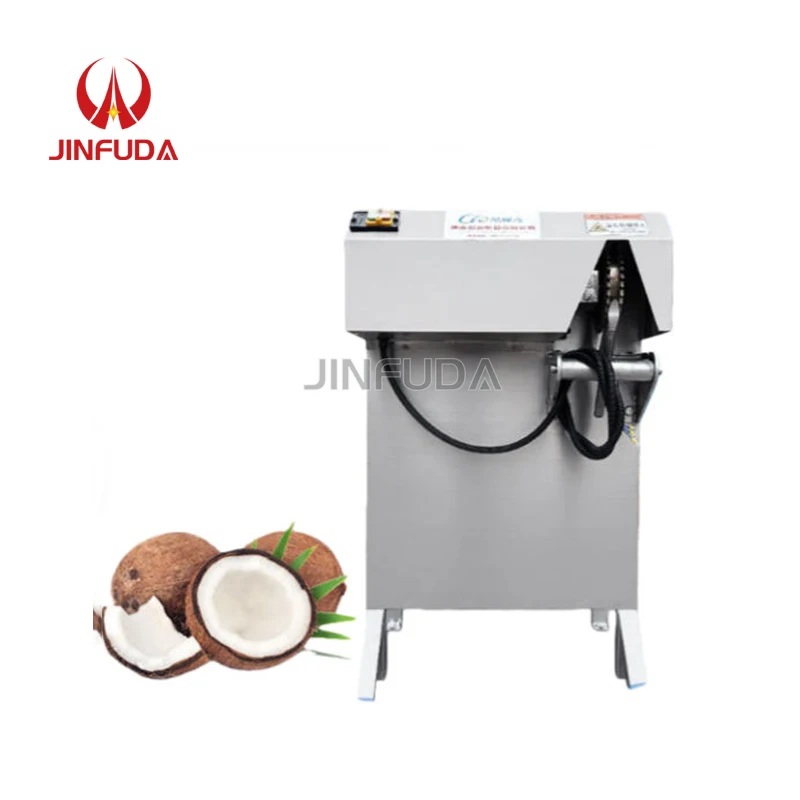 Automatic Coconut Husk & De Shelling Machine for Fruit Processing Coconut Hard Shell Removal