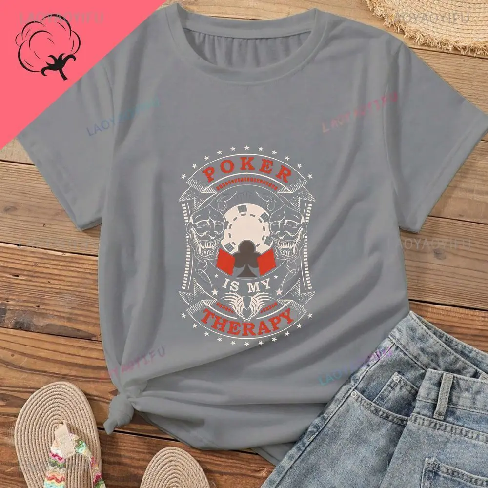 تي شيرت بوكر جديد فريد من نوعه "أنا قابل للتنفس" للرجال، تي شيرت قطني كاجوال وعصري برقبة دائرية #6