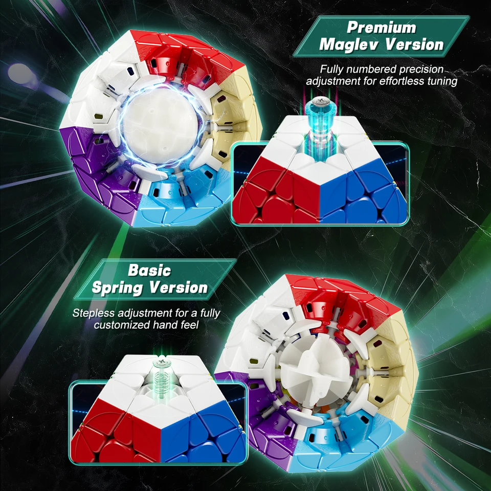 YongJun YuHu V3 Megaminx Magnetic Puzzle Cube