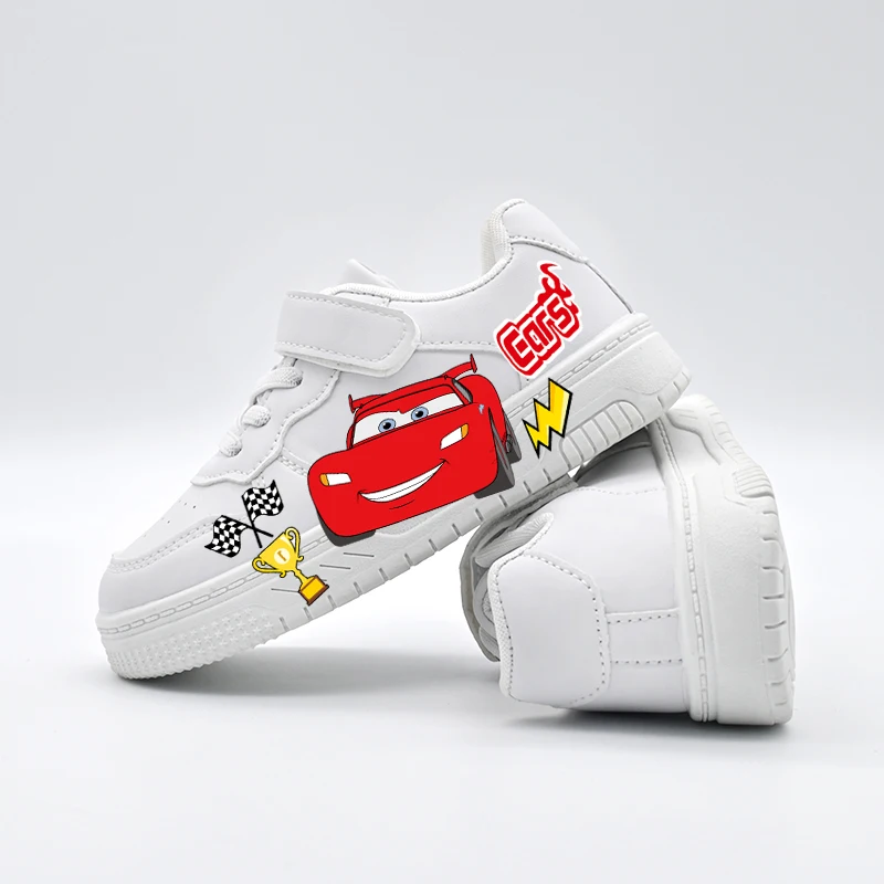 أحذية ديزني كاجوال للأطفال بتصميم عصري للأطفال، أحذية رياضية لايتنينج ماكوين للأولاد والبنات، أحذية رياضية خارجية قابلة للتنفس مضادة للانزلاق #6