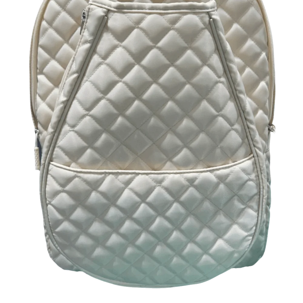 Large Capacity Tennis Crossbody Backpack Zipper Closure Waterproof Lightweight Sling Bag Professional Organizer