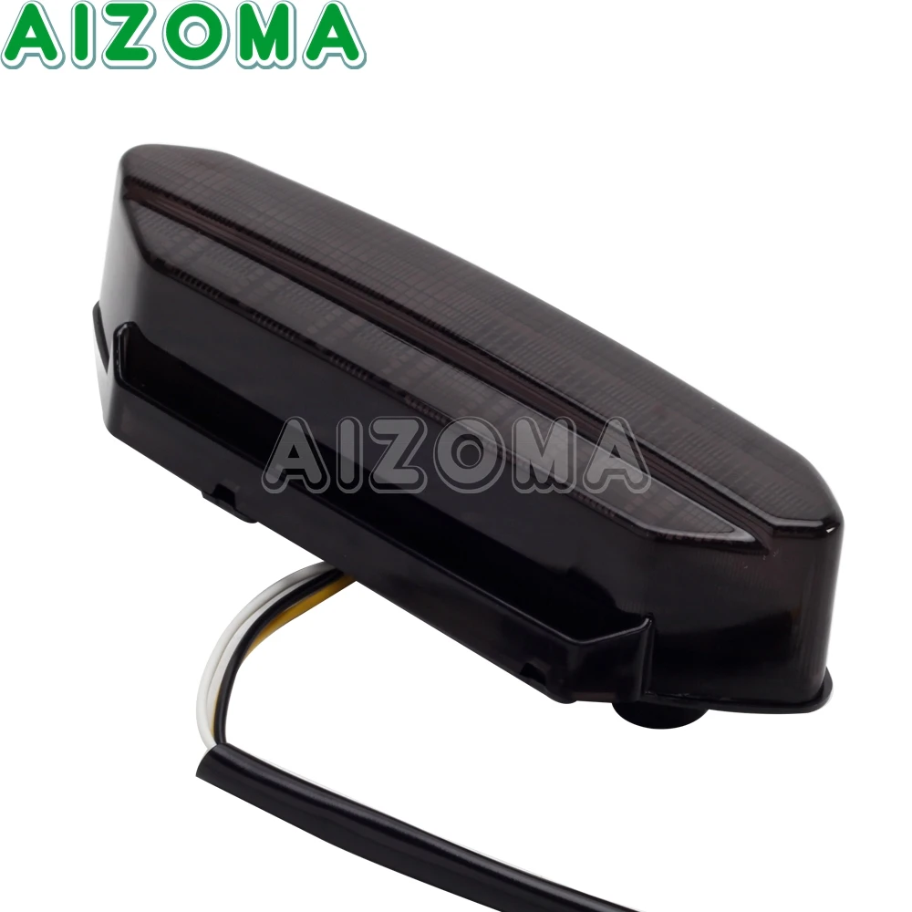 ATV LED الضوء الخلفي الجمعية الفرامل وقف تشغيل مصباح لياماها YZF 450 YFZ450R YFZ450X رابتور 700 700R 2006-2018 دخان الذيل ضوء #2