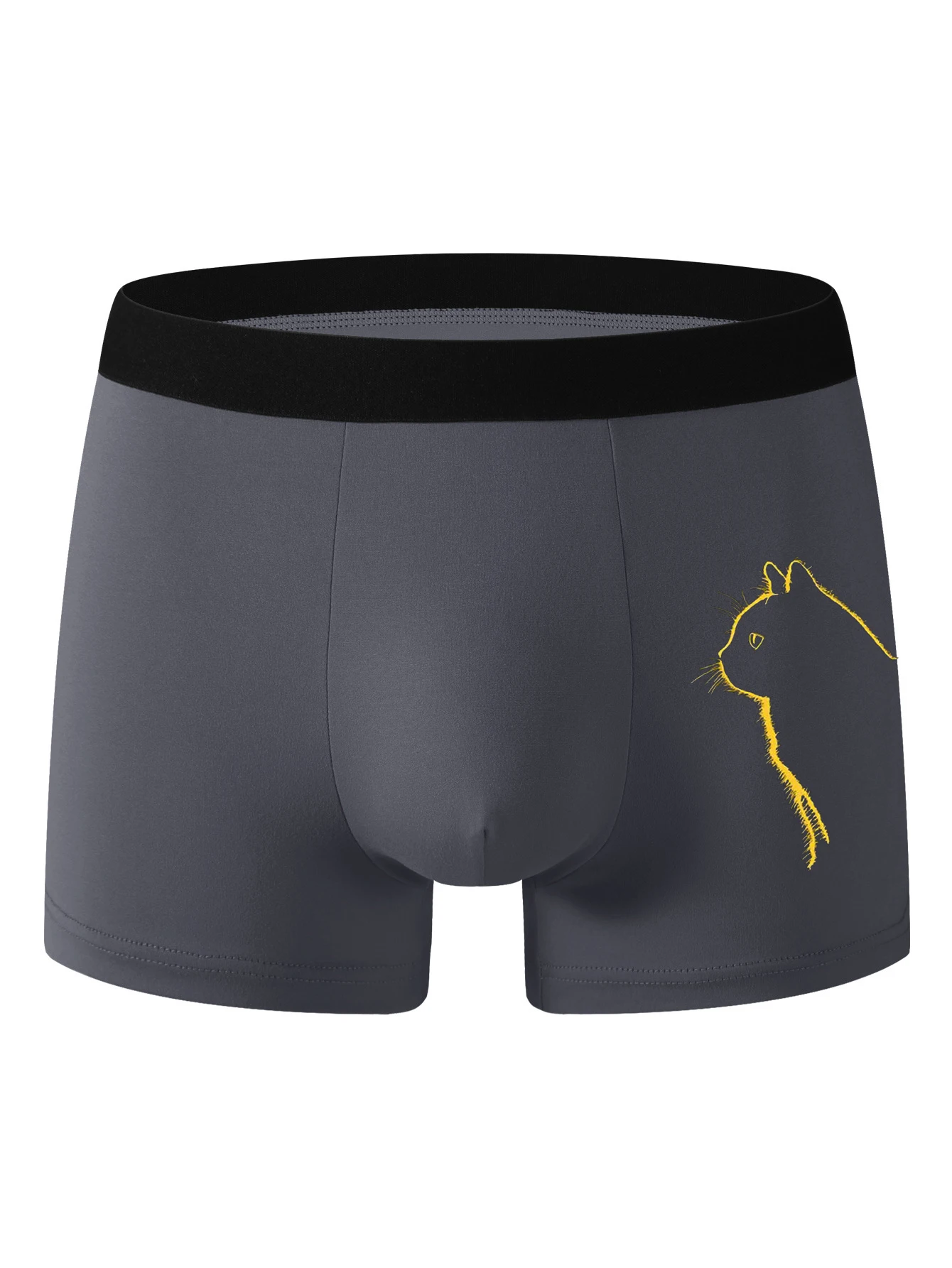 2/4 قطعة شورتات الملاكم الجديدة القريبة يجب اقتناؤها للرجال ملابس داخلية سوداء لصيف 2025 مريحة وجودة عالية