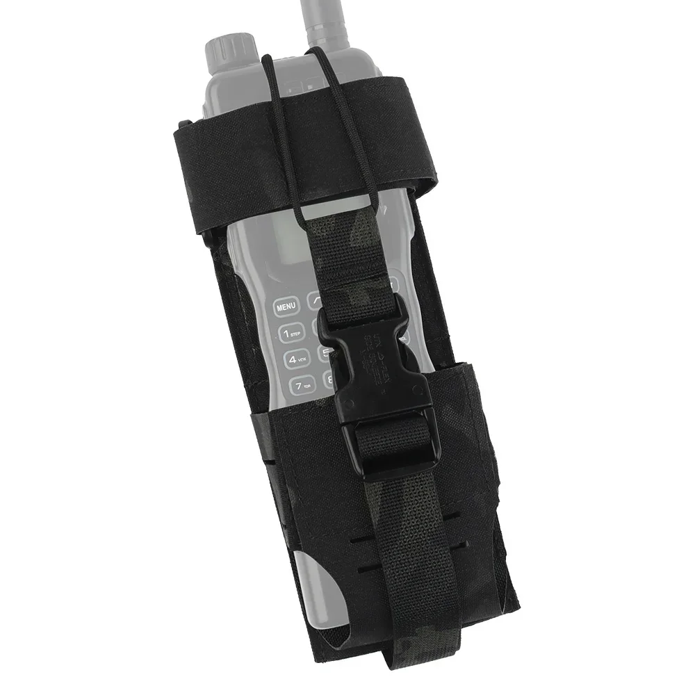 Molle Pouch Radio Case Modulare Schnellverschluss-Multiradio-Walkie-Talkies Verstellbare Aufbewahrung tasche für prc152 – Detail 8