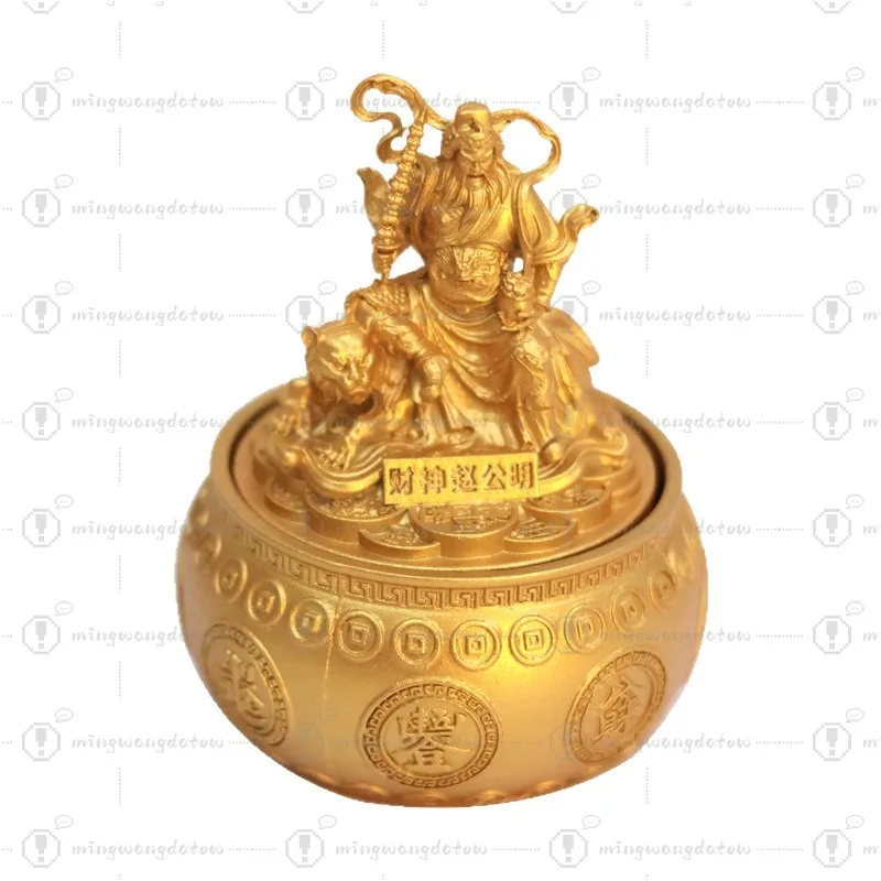 

New Zhao Gongming Cornucopia Ornament Rotatable Home Entrance Office Living Room Ornament Lucky Ornament