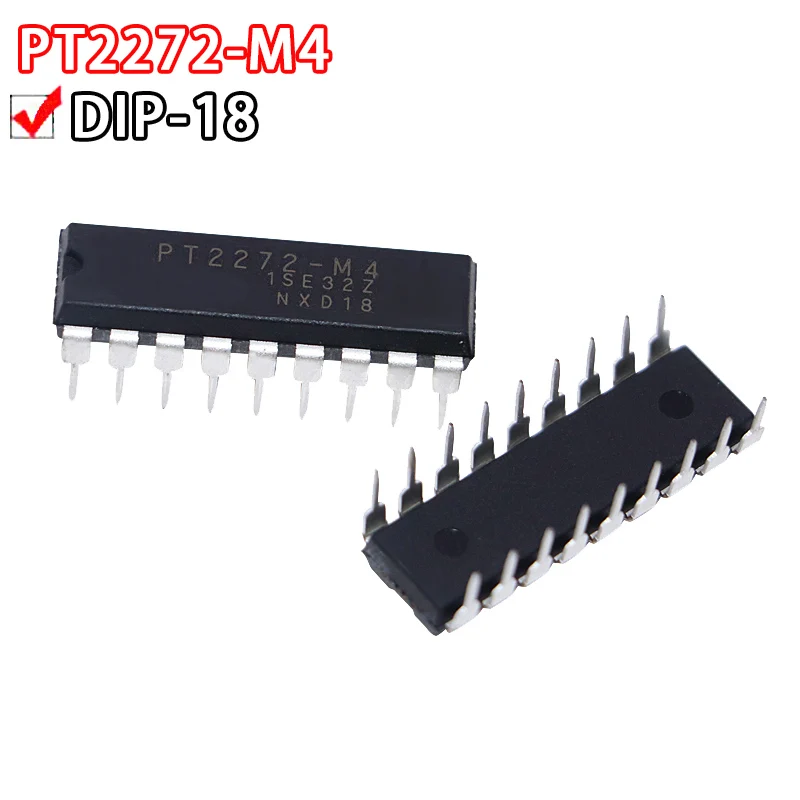 10PCS PT2272-M4 reçoit la puce de décodeur directement dans la PT2272-L4 SC2272-M4 DIP18