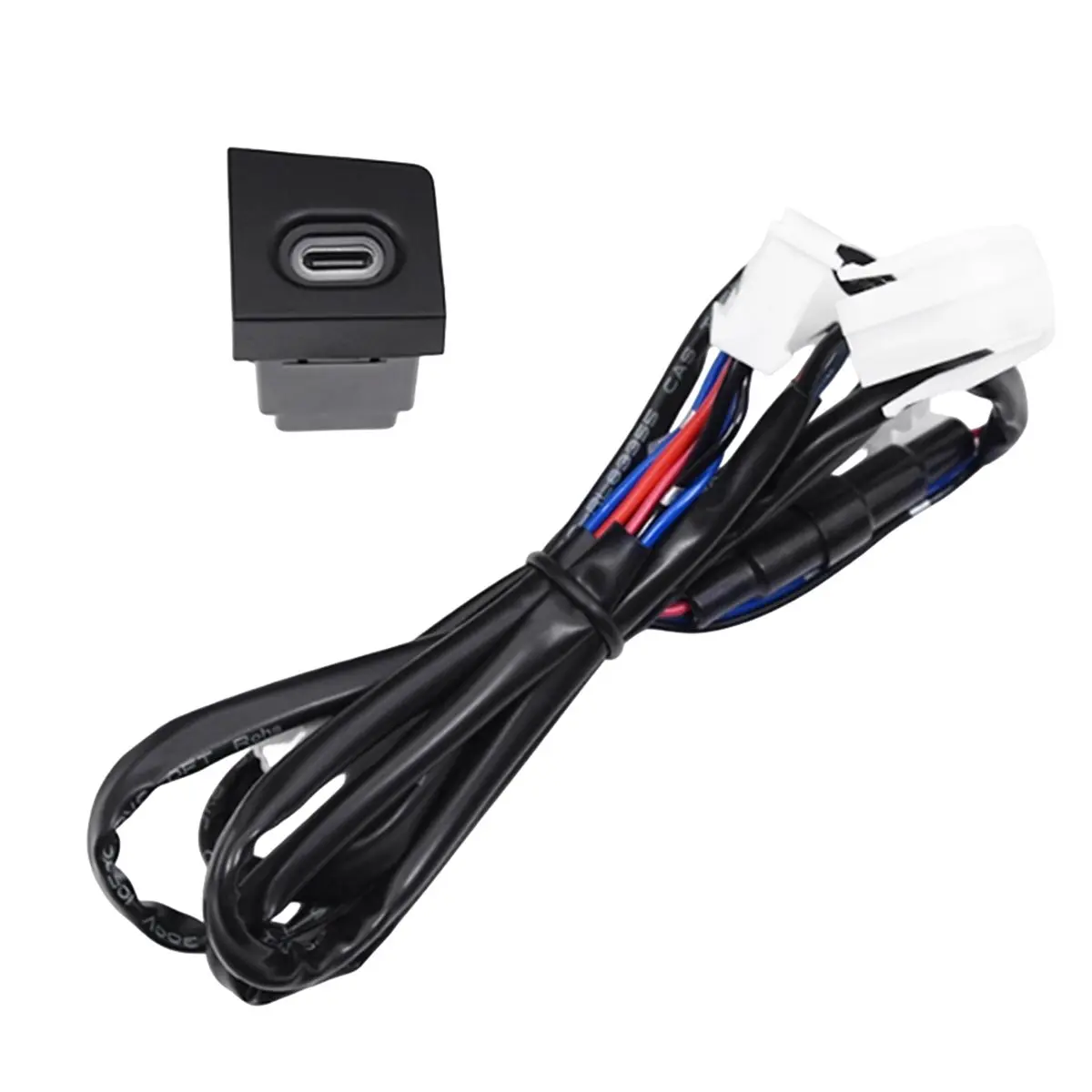 Fits for Car TYPE-C PD Fast Charger Socket Phone Charging Outlet Power Adapter Magotan B6 2007-2011