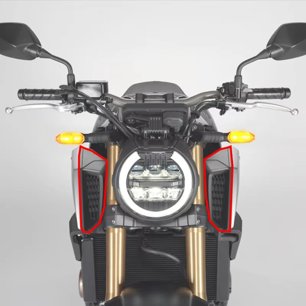 Pour Honda CB650R 2019 2020 2021 2022 2023 Grille de protection d'admission d'air en maille pour carénage latéral de moto CB650 R CB 650R