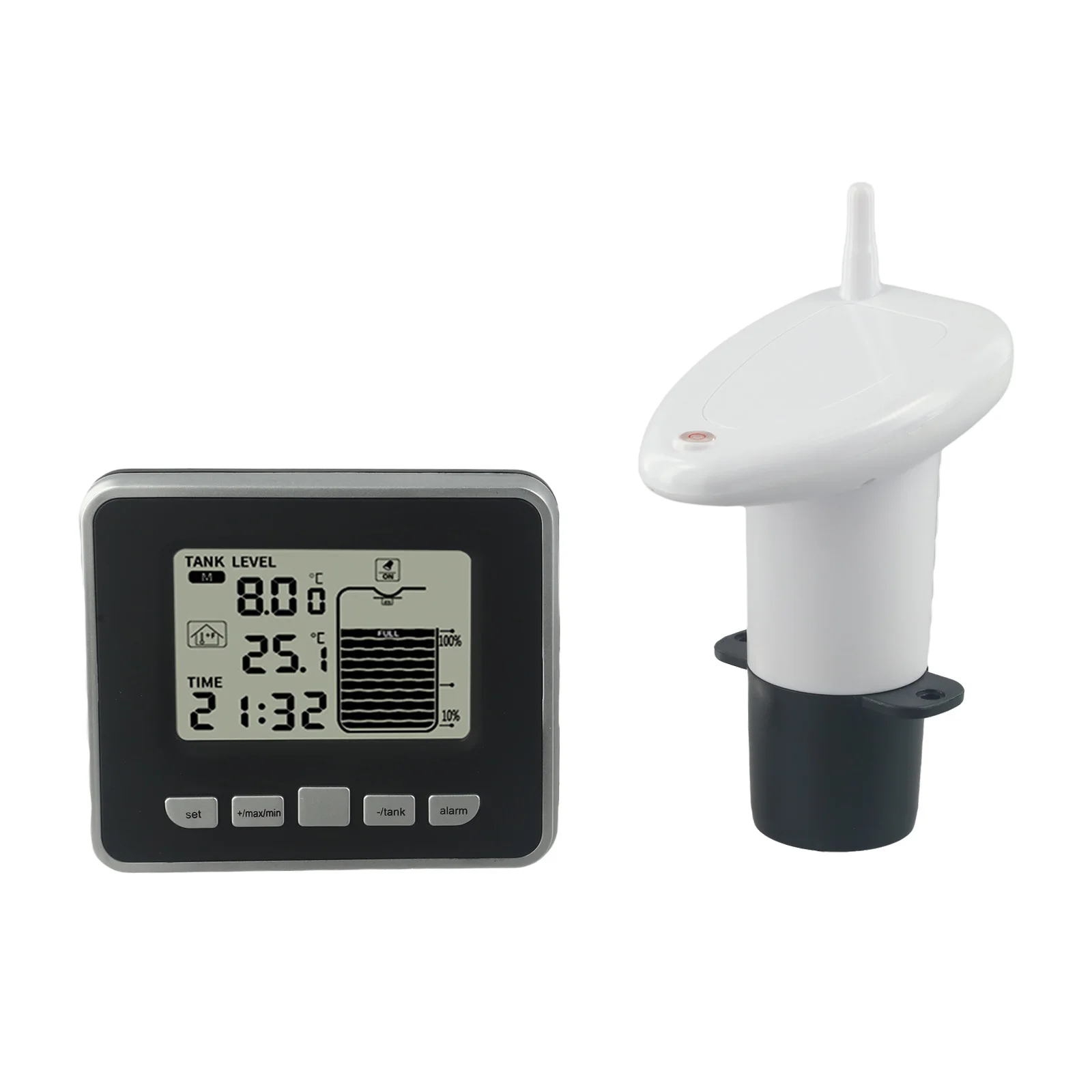 

Multifunctional Water Tank Level Gauge With Indoor Temperature Gauge Water Tank Level Gauge Alternative Energy Supplies