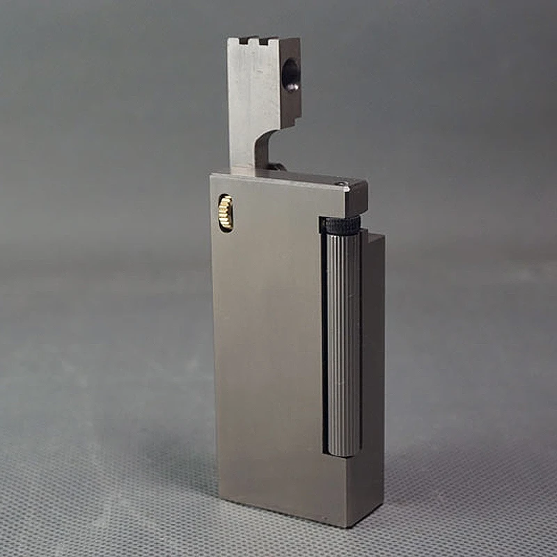 Handmade Pure Titanium Alloy EDC Lighter Kerosene Antique Pipe Lift Arm Lighter Vintage Gift