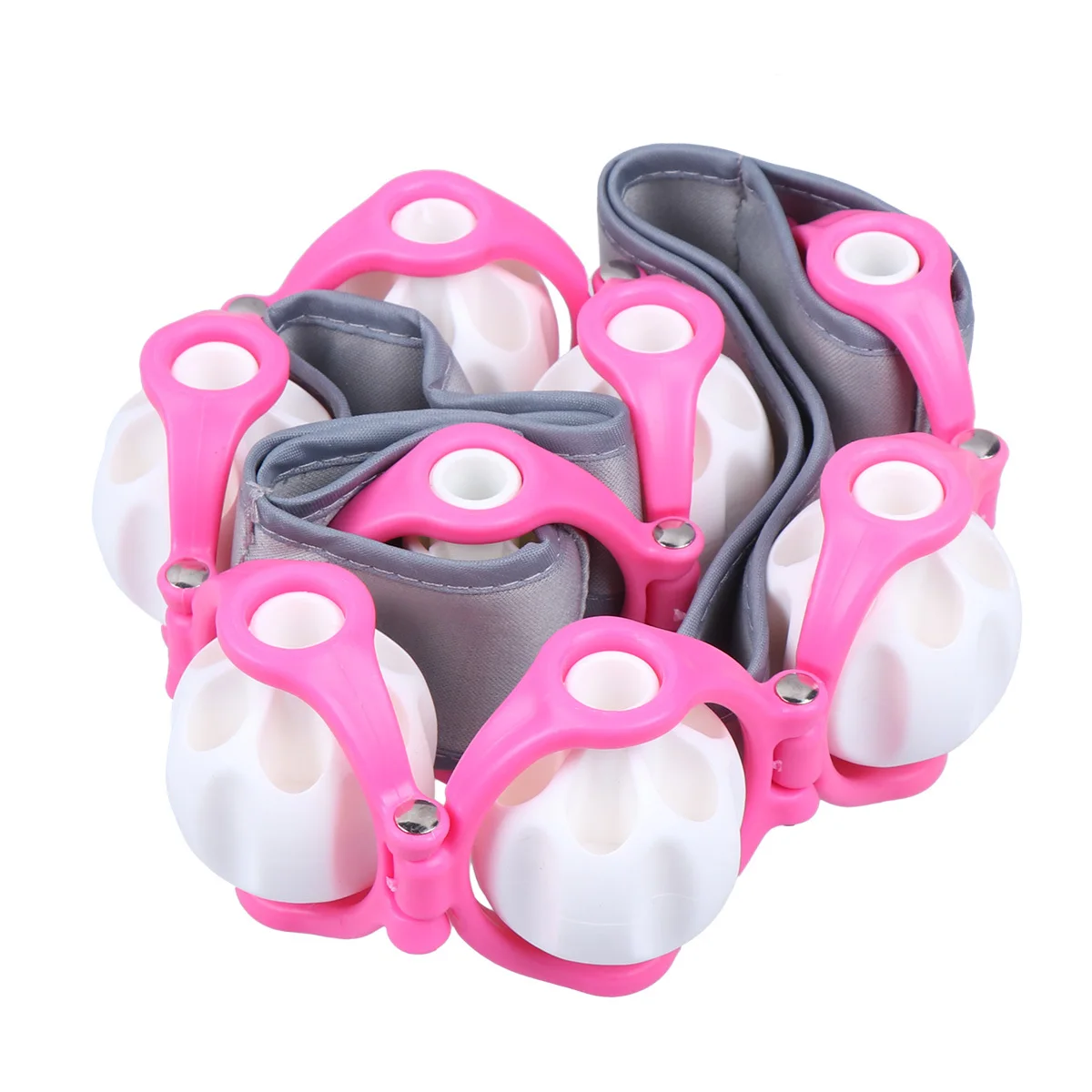 

1 шт., массажер для шеи, материал премиум-класса, массажный ролик для тела, ручная полоска, расслабляющий, для снятия усталости, катящиеся шарики для верхней и нижней части