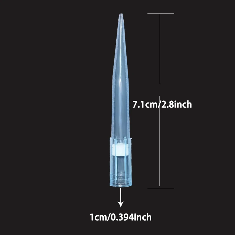1000ul 100holes Disposable Plastic Pipette Tip Lab Equipment Lab Pipette Tips For Micropipette PP Plastic