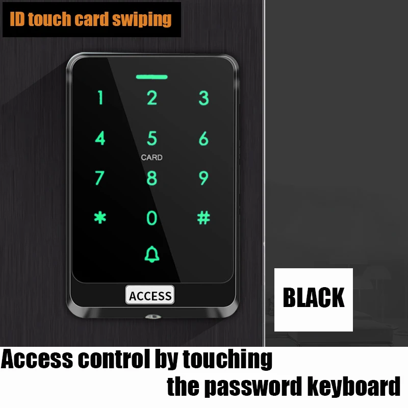 Touch Password Access All-in-one Machine Automatic Door Password Lock Card Swiping All-in-one Machine