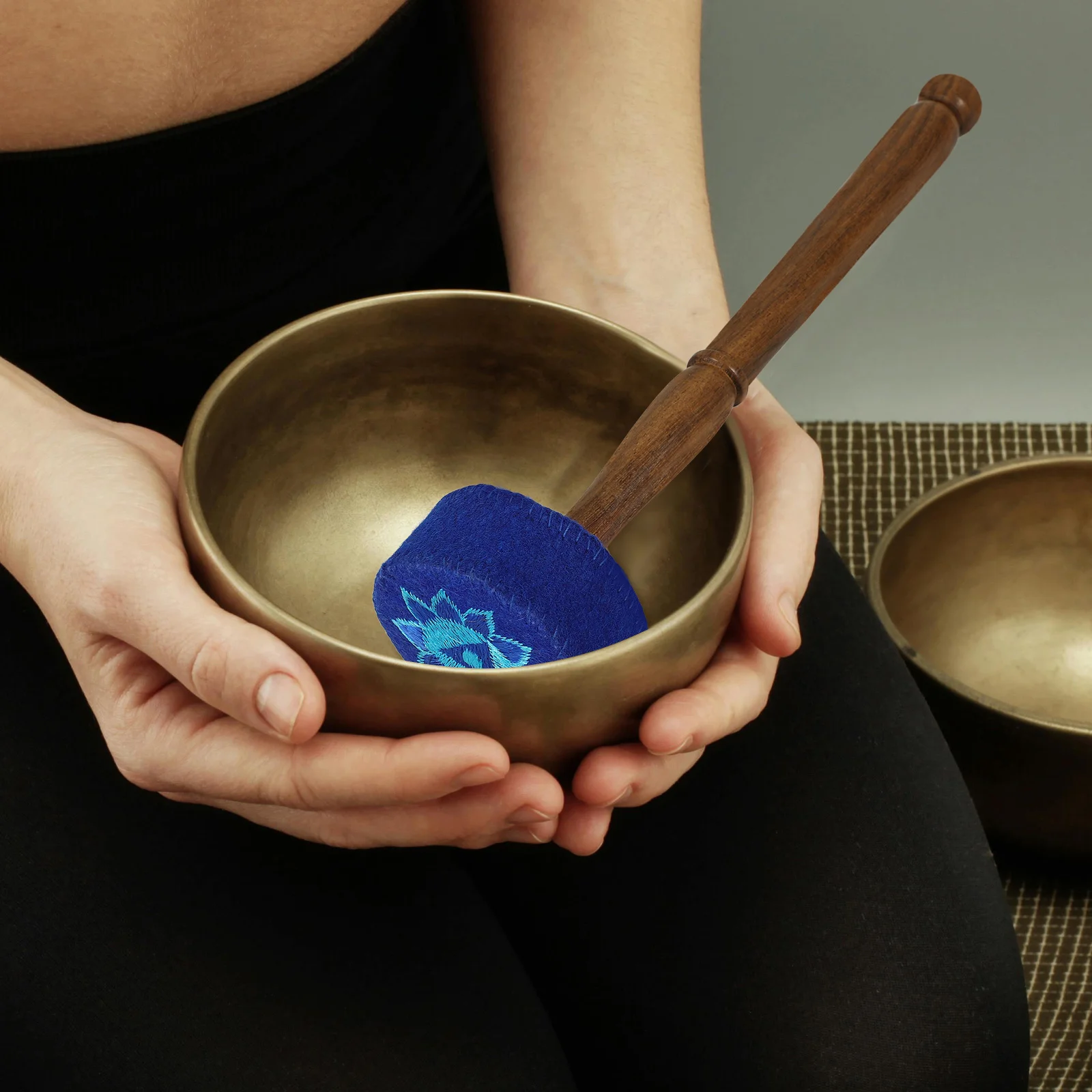 

Buddhist Sound Bowl Mallet Wooden Craft Stick For Singing Bowl Meditation Yoga Percussion Instrument Accessory