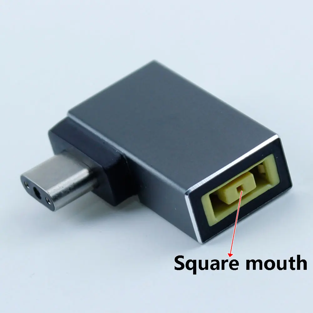 

1PCS DC power adapter Square mouth female to thunder snake plug FOR Razer Blade 15 17 laptop