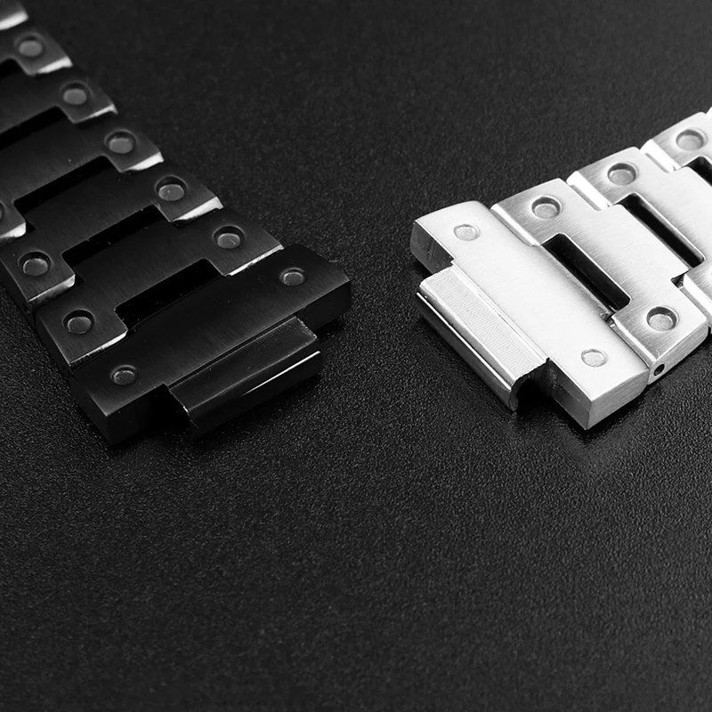 رائجة البيع الصلبة الفولاذ المقاوم للصدأ المعادن حزام الساعات ل كاسيو اديفيس سلسلة GST-B400 EFB-680 CL-7A حزام ساعة سوار 14 ECB-10D