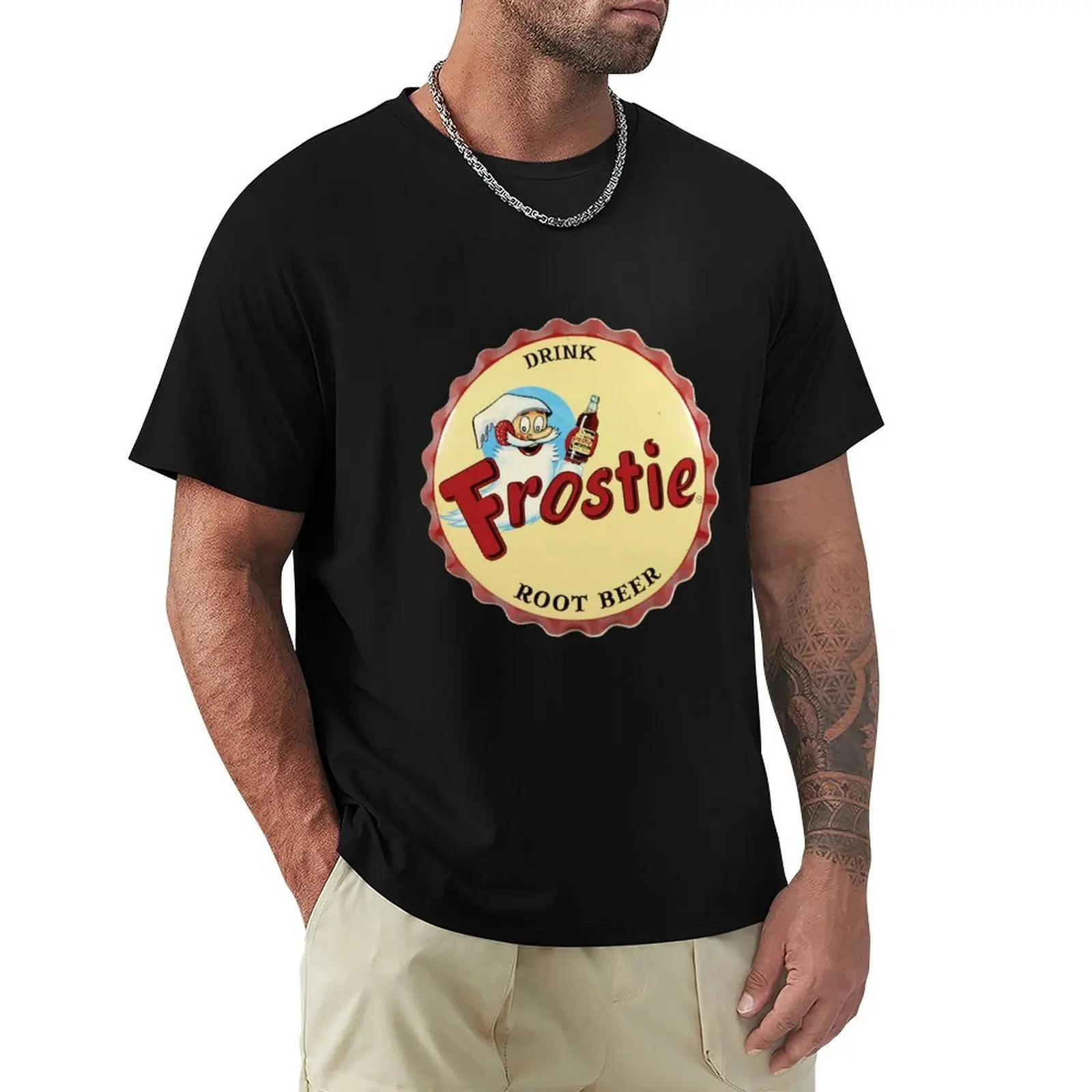 

Frostie Root Beer T-Shirt Creative Graphic Tee Shirt