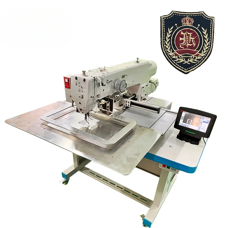 LVBU-3520G Industrial pattern sewing machine is used for garment badge webbing leather sewing machines