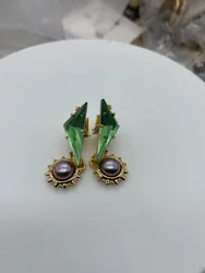 European and American Genius Designers Create Fashionable and Casual Gemstone and Pearl Series Earrings