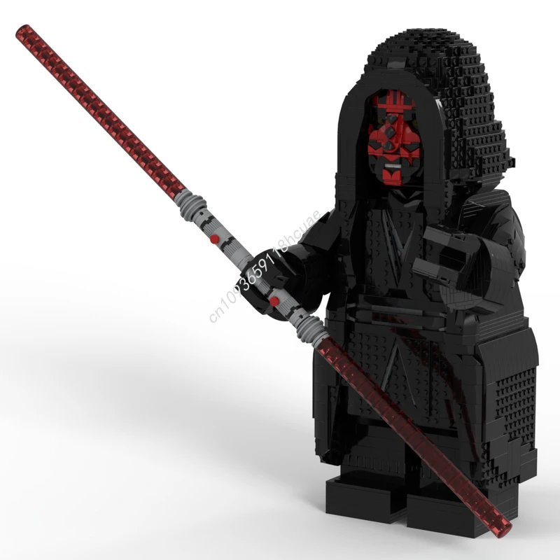 2881pcs Moc Star Battle No Lightsaber Darth Maul Megafigure Model Building Blocks Diy Creative Assembly Bricks Toy Holiday Gift