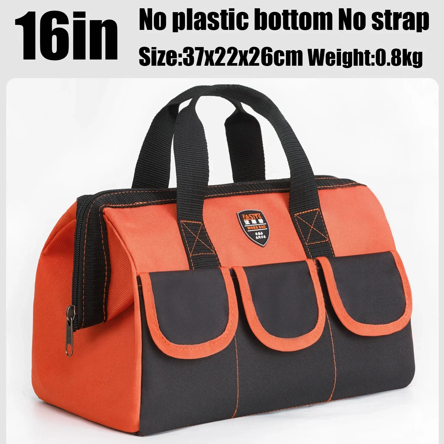 Heavy Duty Canvas Tool Bag Oxford Cloth Multi-Function Electrician Multi Pockets Waterproof Storage Work Bag Tools Organizer