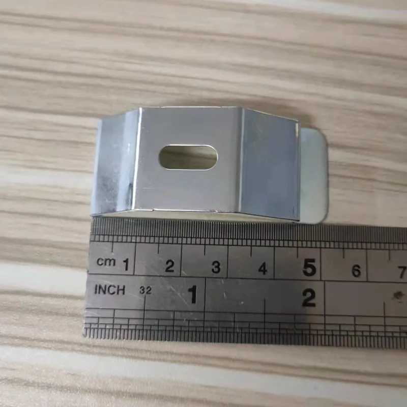 

10pcs Roman Blind Mounting Brackets Clips Stainless Steel Wall Fixation Universal Window Support For Home Office Hotel 5.2X2Cm
