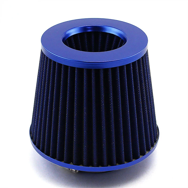 Performance Air Intake Filter High Flow 76mm Sports Racing Car Tuning Cold Mushroom Head 6 Inch Cone Airfilter  Universale