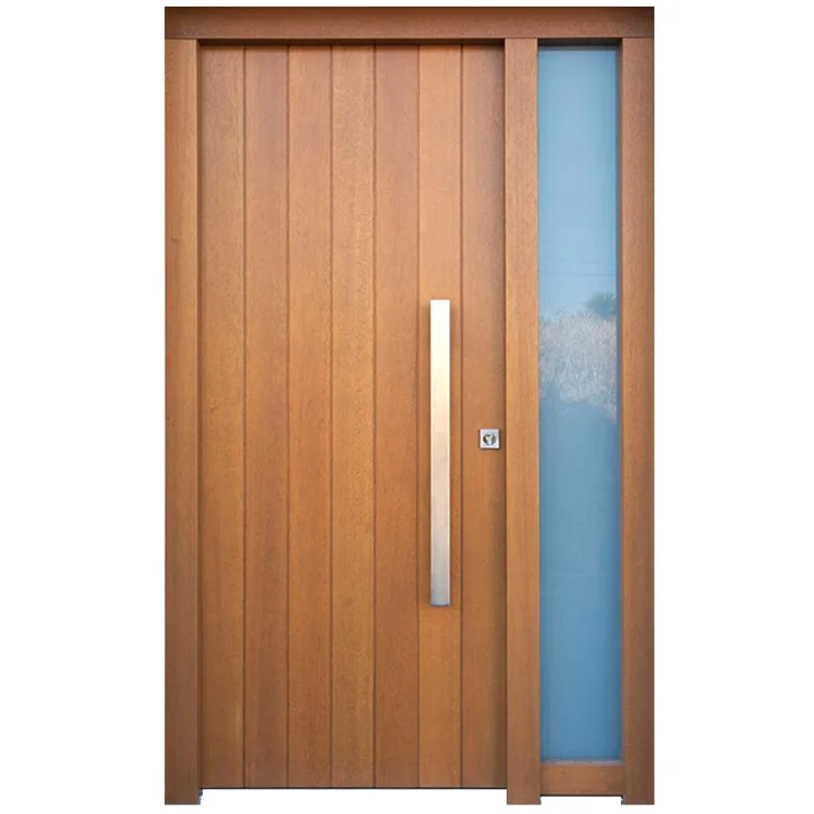 Front security steel door, outer security door, wood grain security door, villa multi-lock point modern design