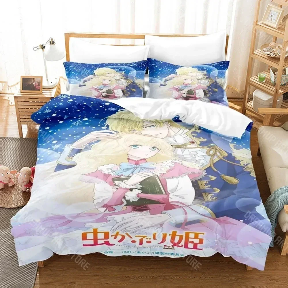 3dプリント-質書好きプリンセス-オールシーズン寝具セット-シングル-ツイン-フル-クイーン-キングサイズ-ベッドセット-大人-子供-寝室用掛け布団カバーセット