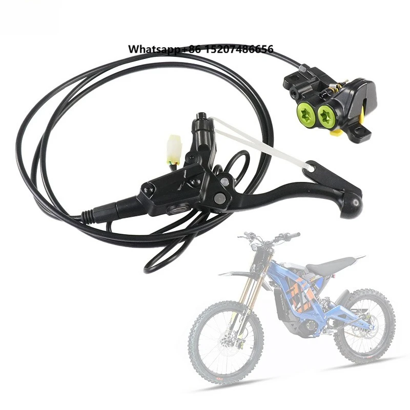 New Image Surround Light Bee Brake Kit Electric Motorcycle Repair Parts with Caliper Handle Dirt Bike Replacement Accessory