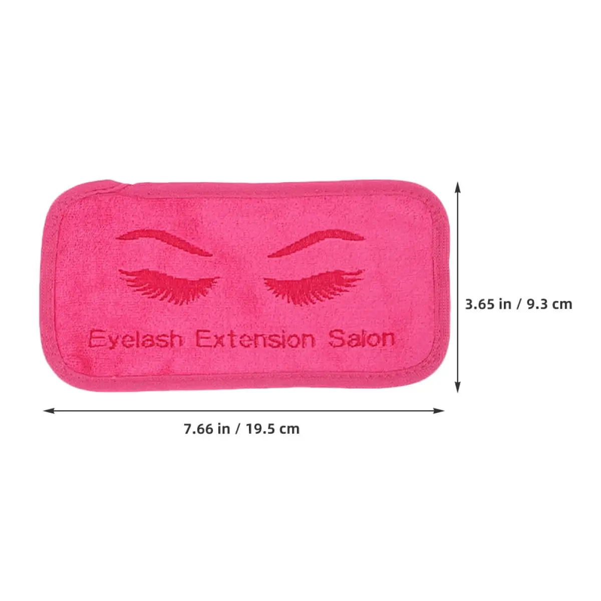 6PCS Reusable Forehead Rest Pad - Soft Fabric Cushion for Eyelash Extensions, Comfortable Lash Artist Salon Tool (6 Colors)