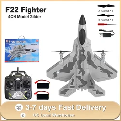 SG-F22 RC Airplane 3D Stunt Plane Model 2.4G Remote Control Fighter Glider Electric Rc Aircraft Toys For Children Adults