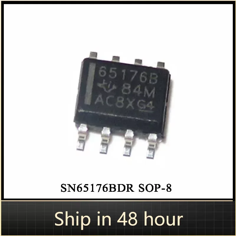 5Pcs 100% New Original SN65176BDR SN65176B SMD SOP8 imprint 65176B chip IC In Stock