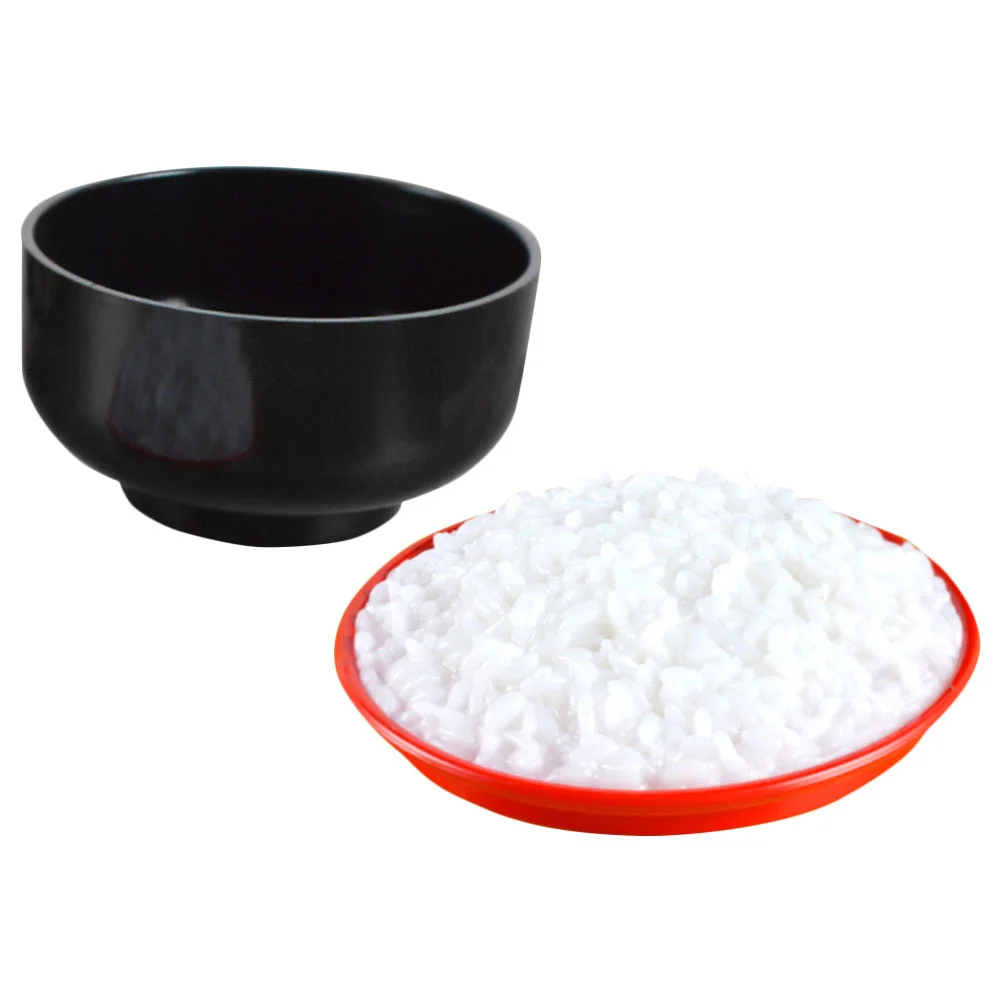 

Gala Apples Simulated Food Bowl Model Pot to Make Rice Artificial Mini Cooked Ornament