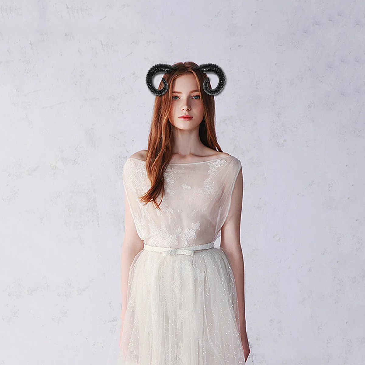 Halloween Party Hair Accessories Costumes Fancy Sheep Horns Decor Cosplay Headwear Artificial Unique Headband