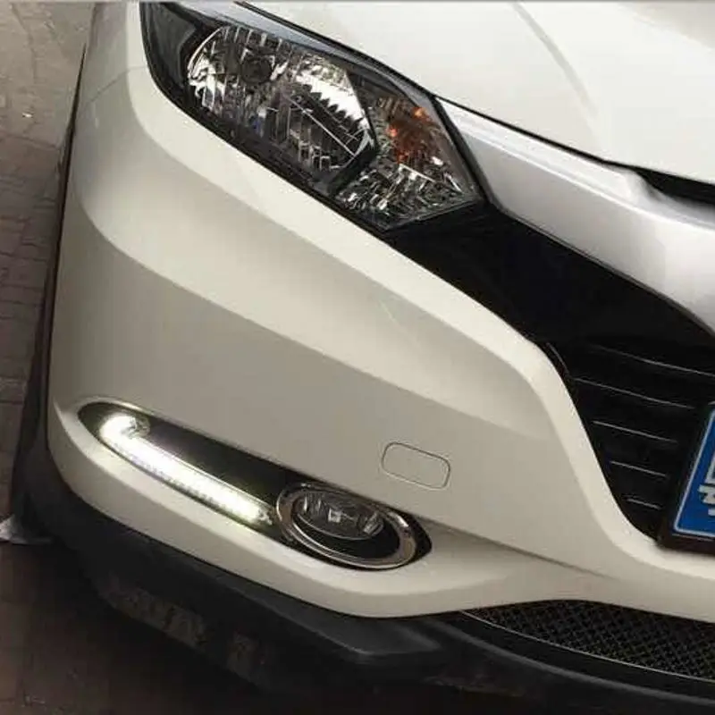 

SAAR Compatible with Honda Vezel Dedicated LED Daytime Running Lights Fog Light Frame Modification