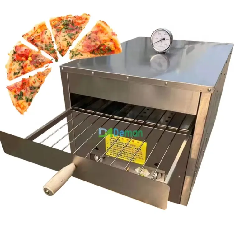 Viewable Temperature Portable Gas Oven For Food Cart Gas Pizza Oven Stove Baked Pizza Machine