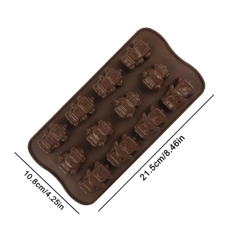 Silicone Chocolate Fructose Cake Baking Mold Pudding Ice Grid Candy Shaping Silicone Mold With Different Shapes