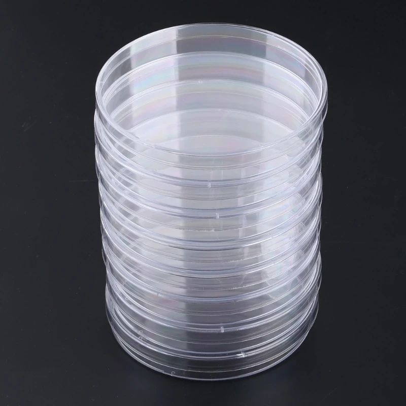 Dropship 10Pcs/Pack 90 15mm Plastic Petri Dishes For LB Plate Yeast