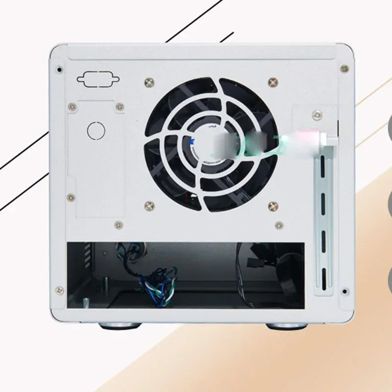 2025  Nas Series 4-bay Mini Server Hot Plug Chassis Network Storage Industrial Control Equipment
