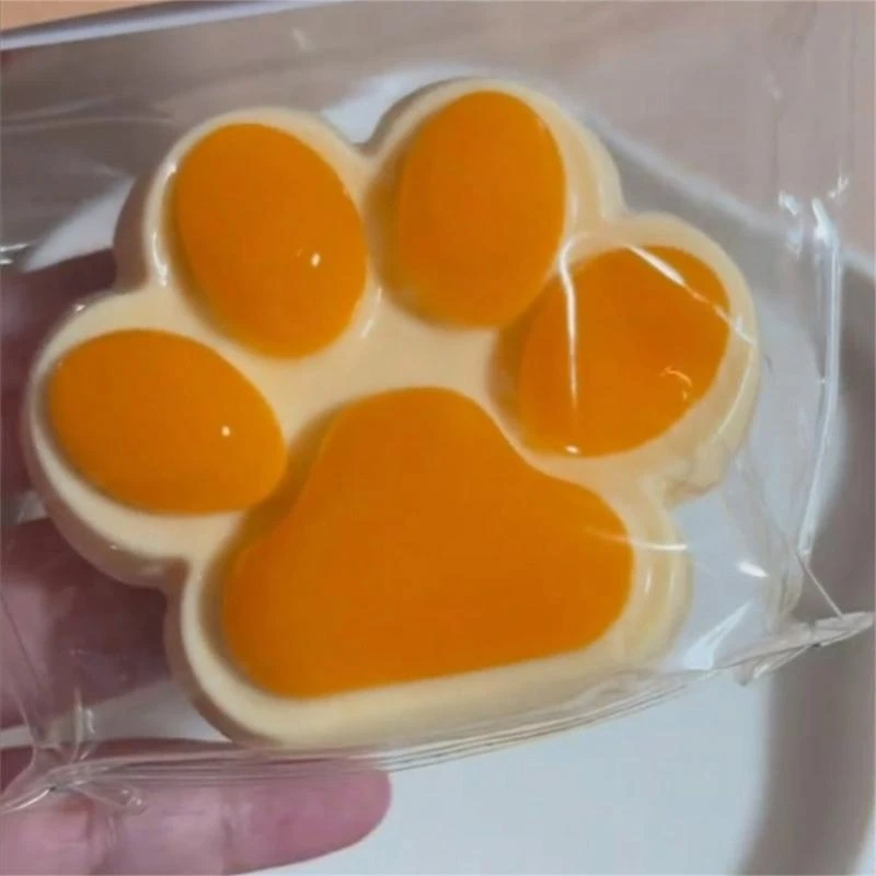 Crianças gatos elásticos Pata o brinquedo brinquedo Squeeze Squeeze para relaxamento à mão